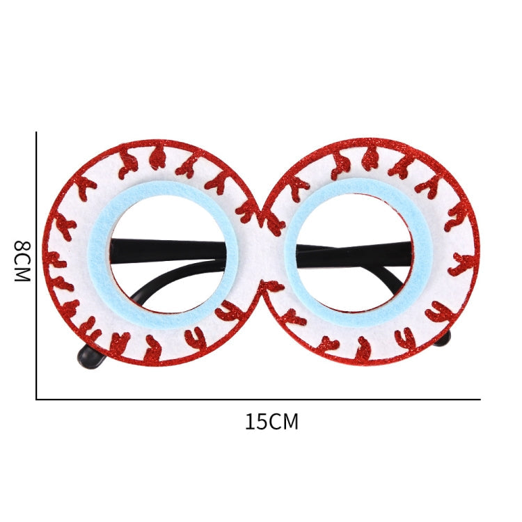 Halloween Decoration Funny Glasses Party Skeleton Spider Horror Props Eye Frame