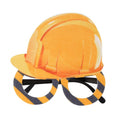 3 PCS Children Birthday Party Funny Glasses Photo Props(Engineering Cap)