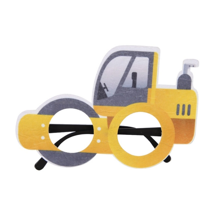 3 PCS Children Birthday Party Funny Glasses Photo Props(Expel Soil Machine)