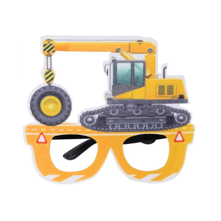 3 PCS Children Birthday Party Funny Glasses Photo Props(Crane)