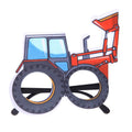 3 PCS Children Birthday Party Funny Glasses Photo Props(Red Excavator)