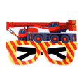 3 PCS Children Birthday Party Funny Glasses Photo Props(Red Crane)
