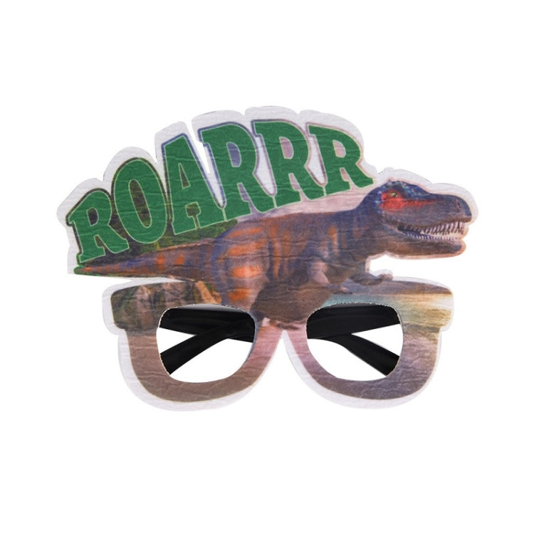 3 PCS Dinosaur Funny Glasses Birthday Party Decoration Photo Props(L Model)