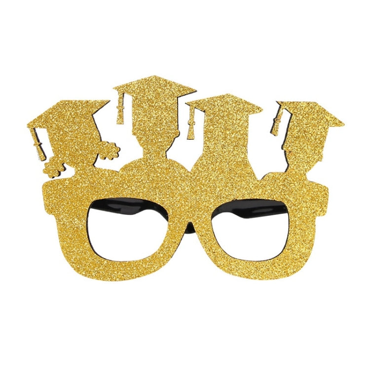3 PCS Graduation Season Photo Props School Party Funny Glasses, Shape: E Model