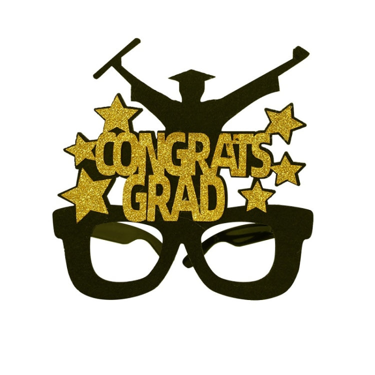 3 PCS Graduation Season Photo Props School Party Funny Glasses, Shape: L Model