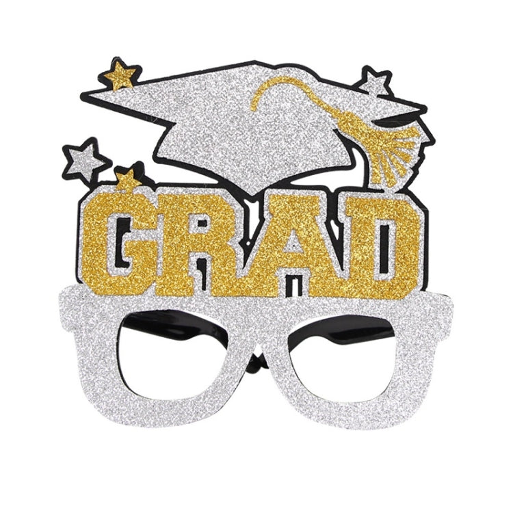 3 PCS Graduation Season Photo Props School Party Funny Glasses, Shape: O Model