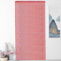 2 PCS Laser Square Rain Curtain Birthday Party Background Decoration(1x2M Rose Gold)