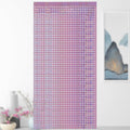 2 PCS Laser Square Rain Curtain Birthday Party Background Decoration(1x2M Pink)