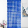 2 PCS Laser Square Rain Curtain Birthday Party Background Decoration(1x2M Dark Blue)