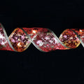 Christmas LED Lights Bronzing Double Ribbon String Lights, Specification: 10m(Gold Red Warm Light)