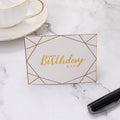 50 PCS Holiday Thank You Messages Greeting Cards(Birthday Card 2)