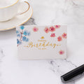 50 PCS Holiday Thank You Messages Greeting Cards(Birthday Card 4)