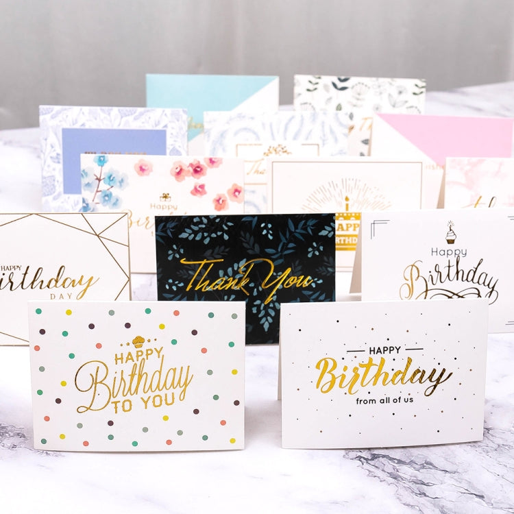 50 PCS Holiday Thank You Messages Greeting Cards(Thank You Card 6)