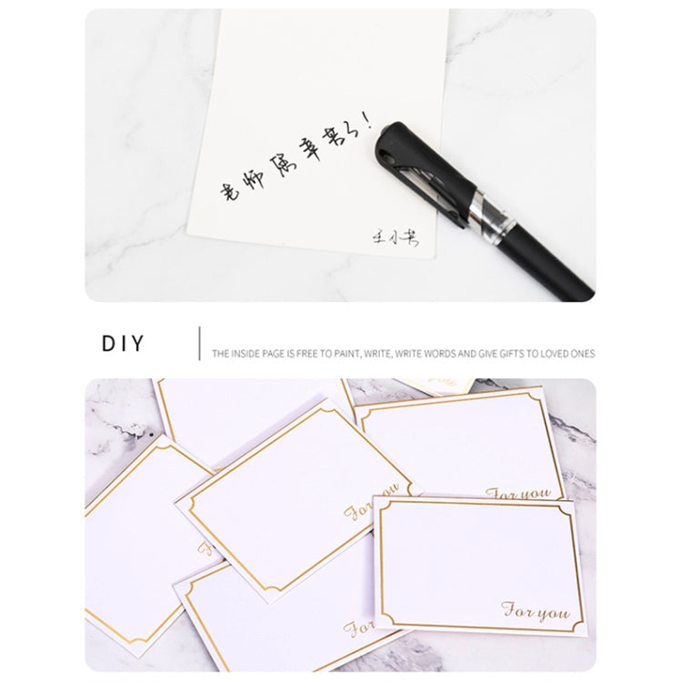50 PCS Holiday Thank You Messages Greeting Cards(Thank You Card 6)