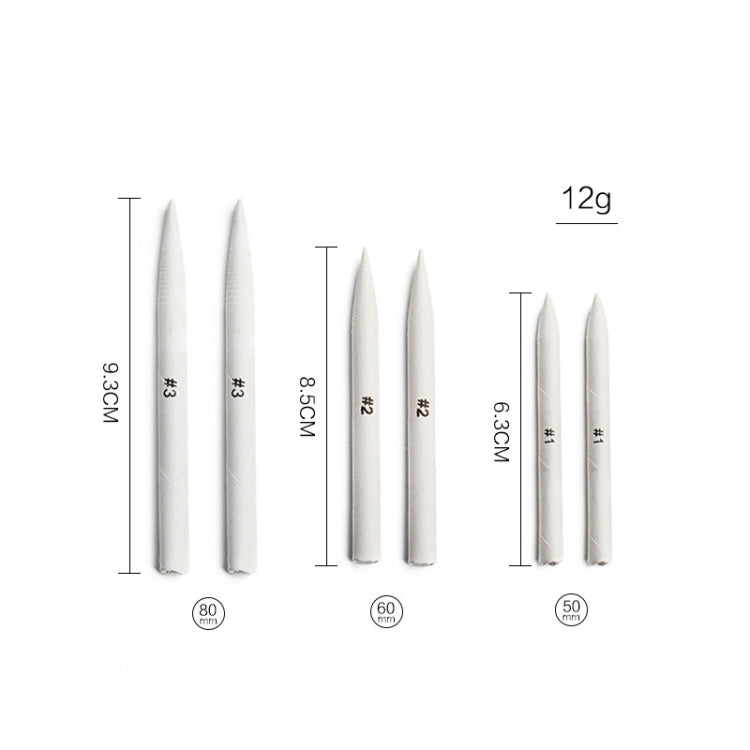 15 In 1 Blending Smudge Stump Stick Tortillon Sketch Art Drawing Sketcking  Pen With Deep Gray Bag