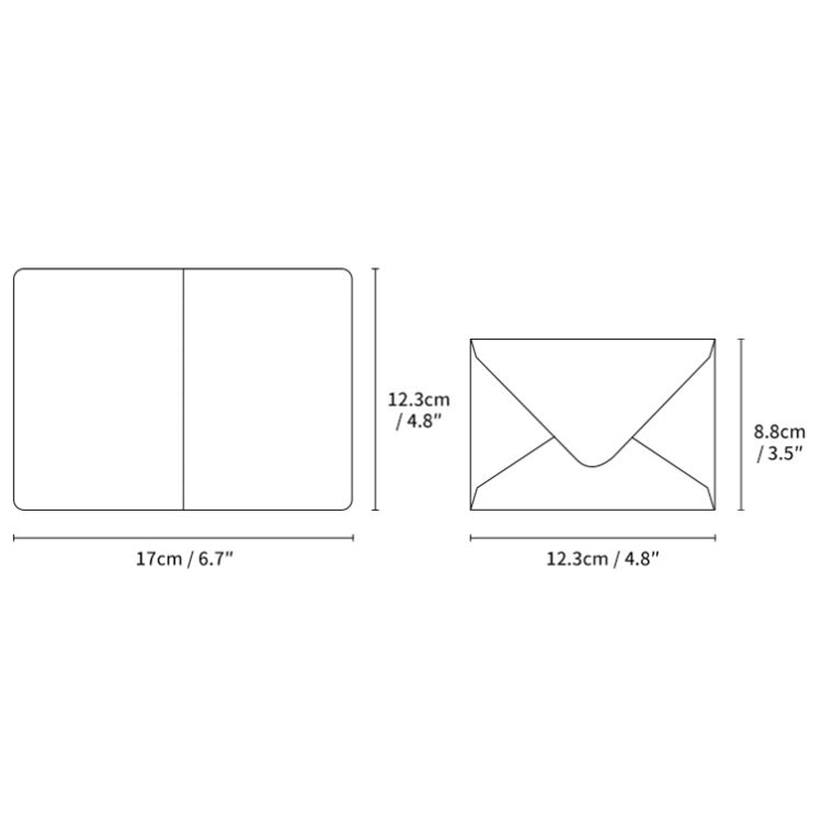 10 PCS Retro Hollow Kraft Blessing Card with Envelope(Beautiful Life)