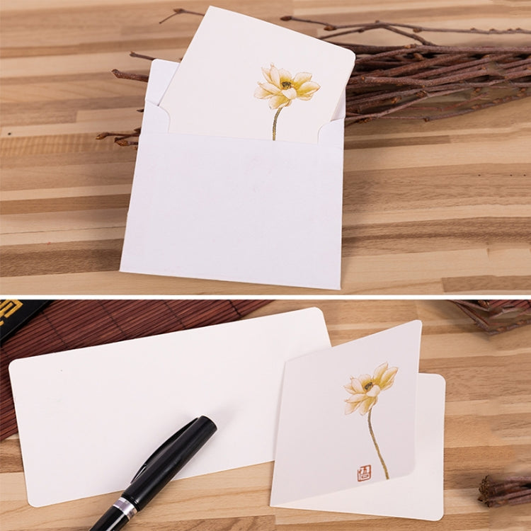 10 PCS Classical Painting Holiday Greeting Card(Pack 02)