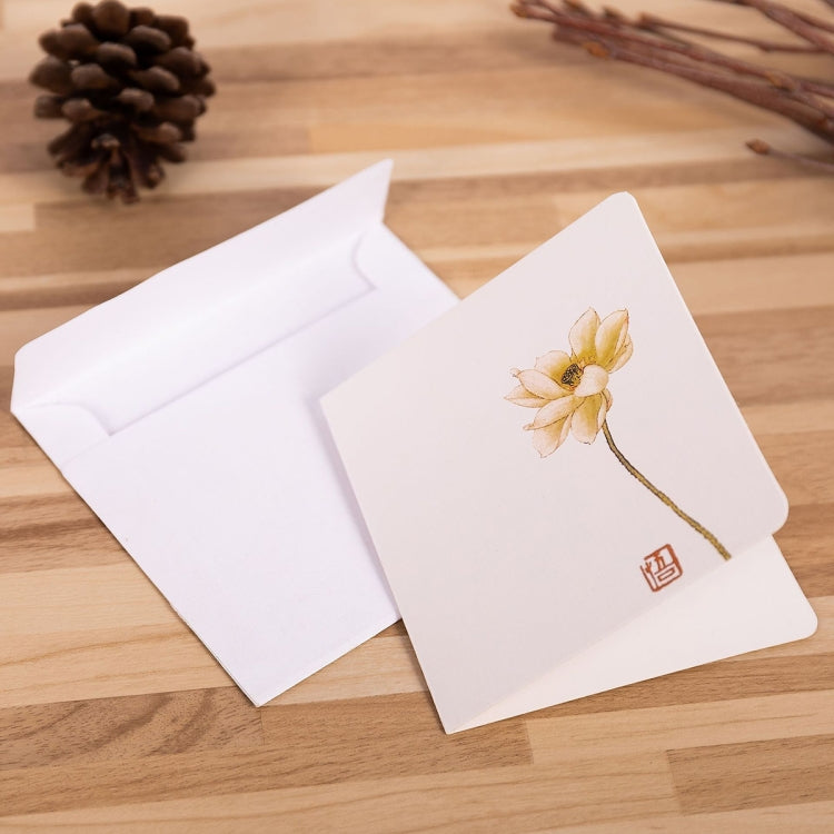 10 PCS Classical Painting Holiday Greeting Card(Pack 02)