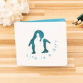 10 PCS Cute Hollow Cartoon Greeting Card(Life is Full of Gifts)