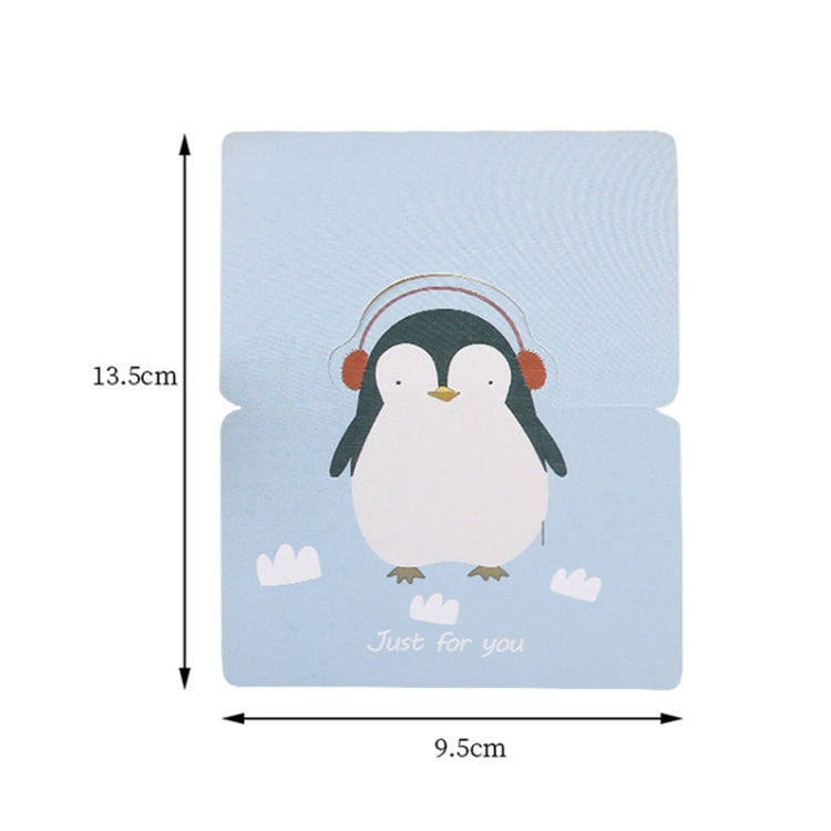100 PCS Cute Cartoon Birthday Cards(Rabbit)