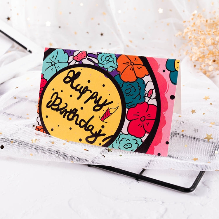 40 PCS Hand Drawn Children Birthday Card(5)