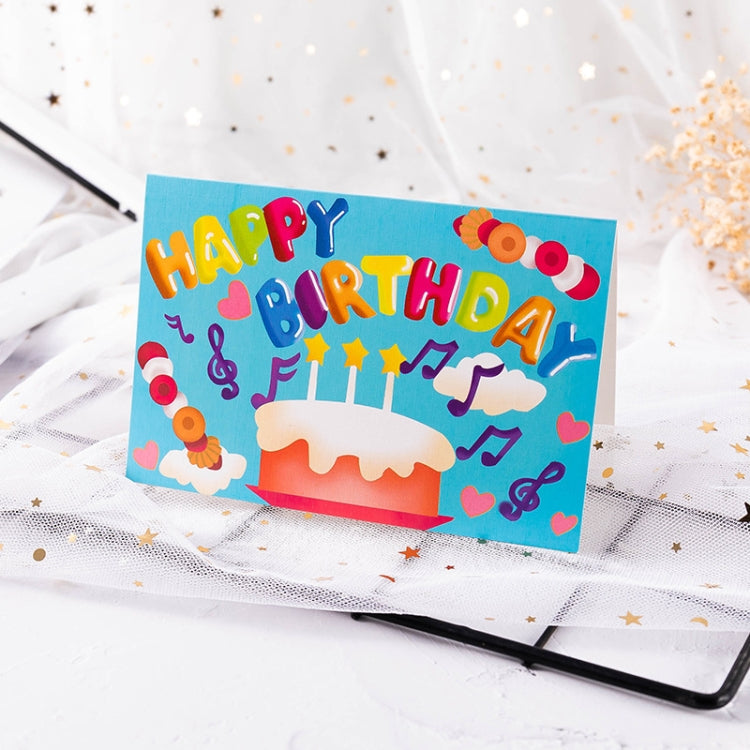 40 PCS Hand Drawn Children Birthday Card(10)