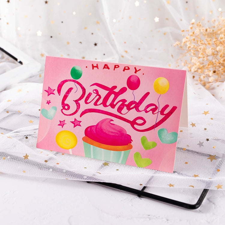 40 PCS Hand Drawn Children Birthday Card(15)
