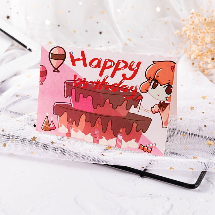 40 PCS Hand Drawn Children Birthday Card(17)