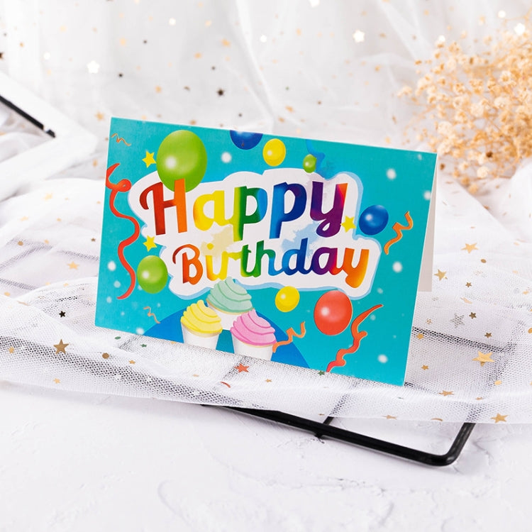 40 PCS Hand Drawn Children Birthday Card(20)