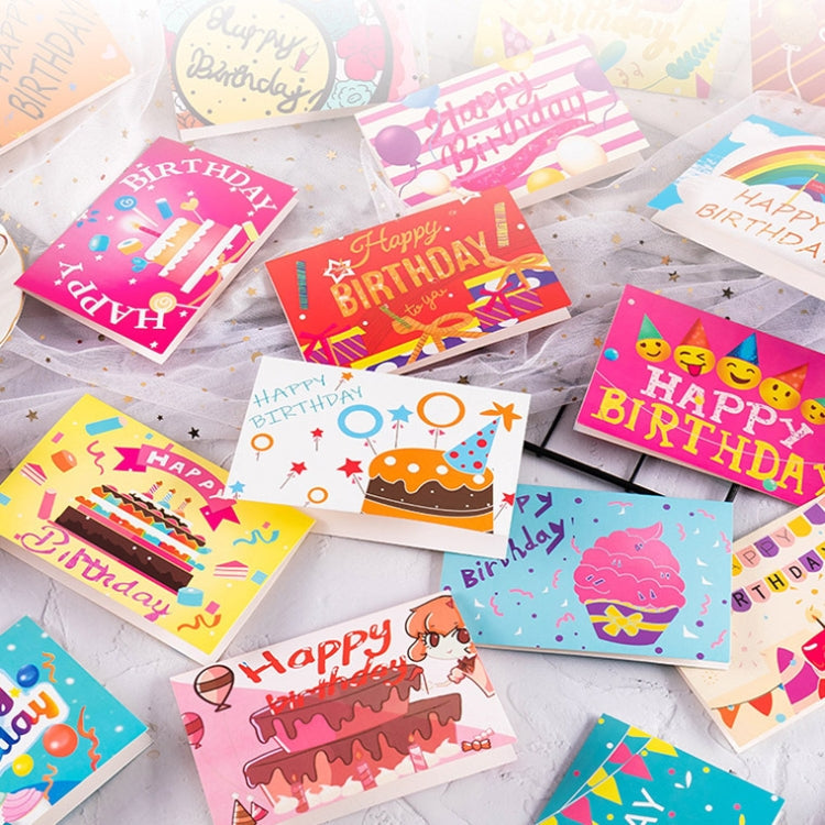 40 PCS Hand Drawn Children Birthday Card(2)