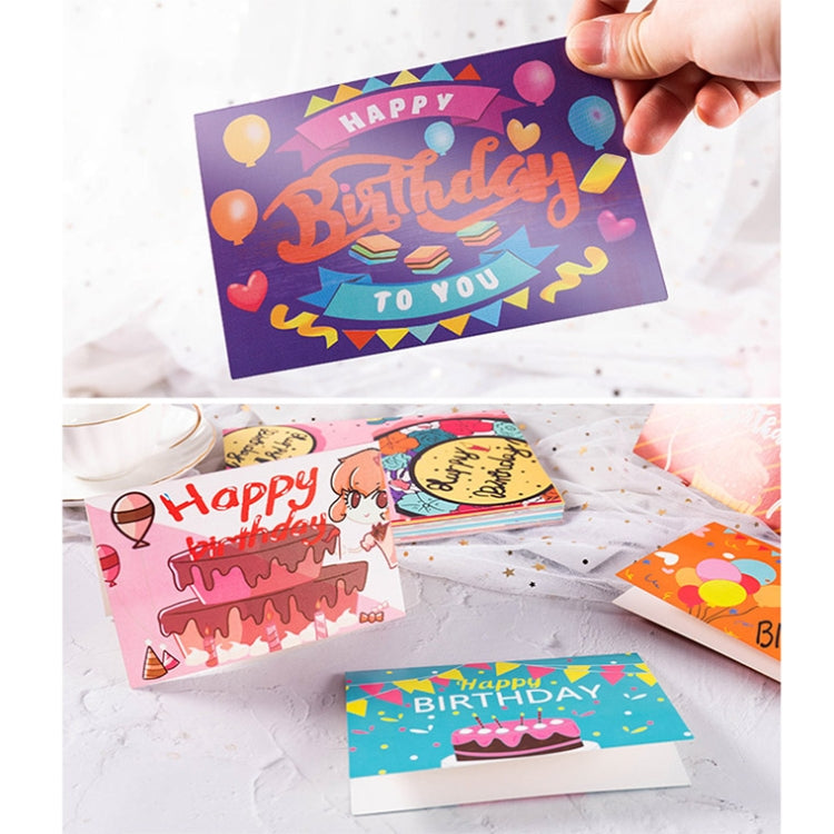40 PCS Hand Drawn Children Birthday Card(23)