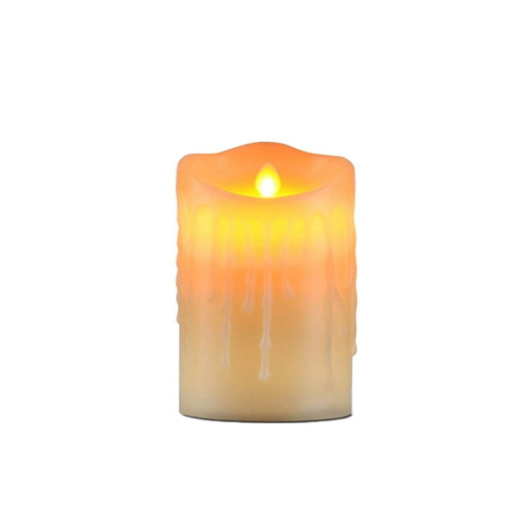 LED Electronic Candle Lights Halloween Christmas Decoration Props, Size: 7.5x10cm(Plastic Tears Candle Lights)