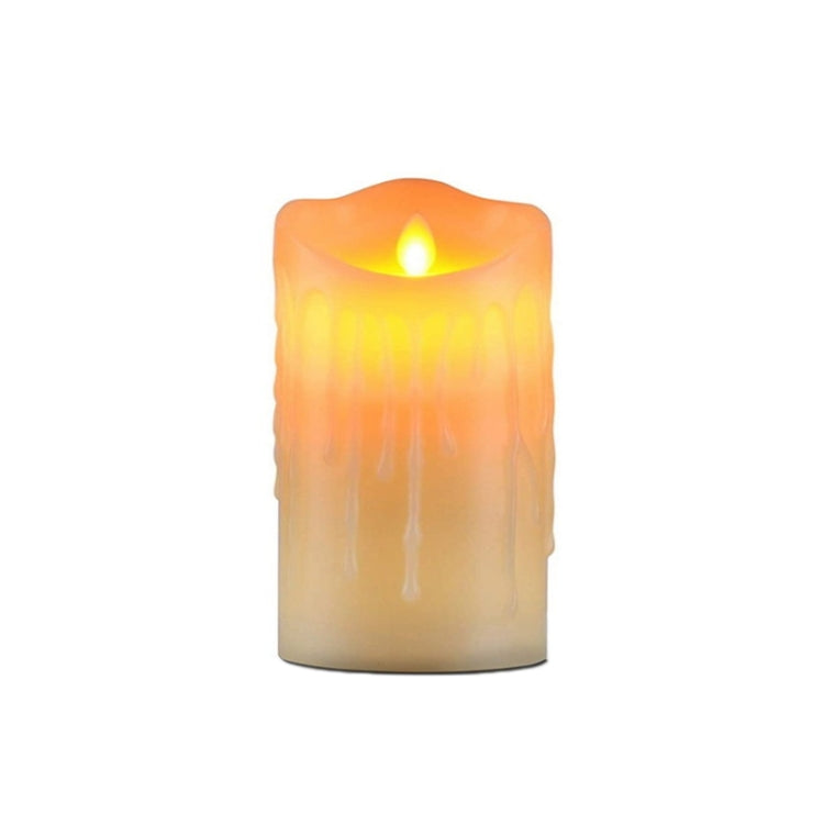 LED Electronic Candle Lights Halloween Christmas Decoration Props, Size: 7.5x12.5cm(Plastic Tears Candle Lights)