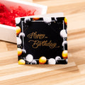 10 PCS Square Bronzing Color Print Thanks Greeting Cards(7)