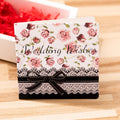 10 PCS Square Bronzing Color Print Thanks Greeting Cards(23)