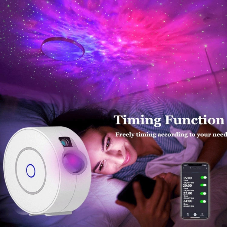 WiFi Graffiti Smart Circular Star Projection Light Home Theater Atmosphere Light(EU Plug)