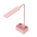 TD6 Student Mobile Phone Holder Pen Holder Eye Protection USB Desk Lamp(Pink)