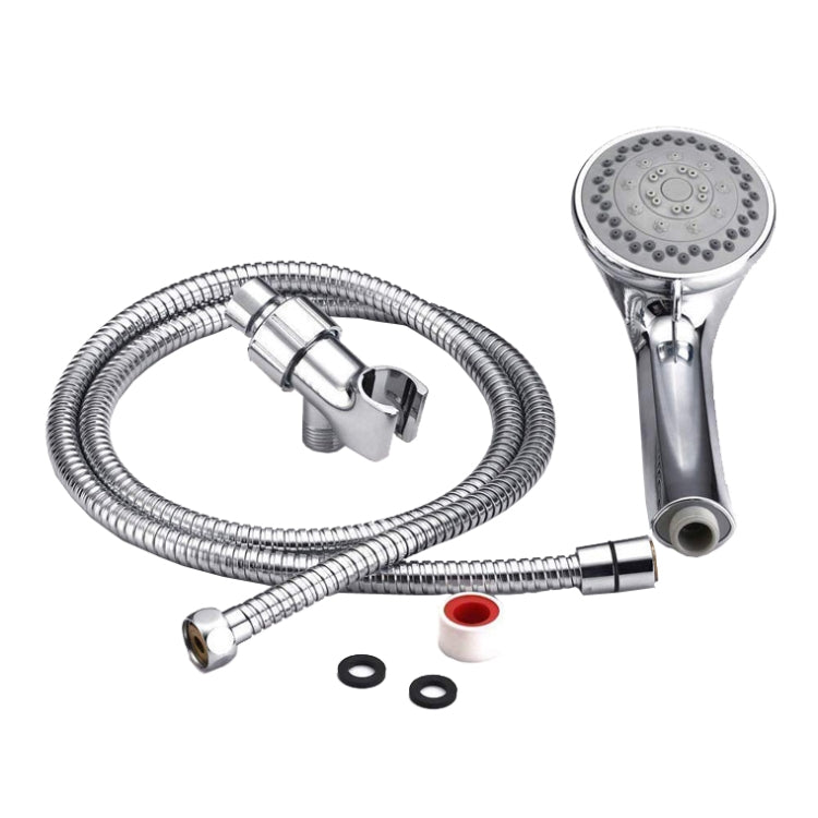 Concealed Shower Head 5 Function Pause Mode Shower Head, Style： Shower+Hose+Bracket