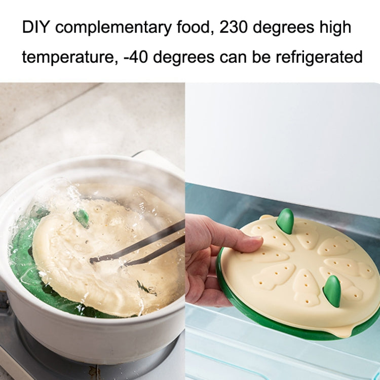 AA312 Carrot Silicone Sausage Food Supplement High Temperature Mold(Light Blue)