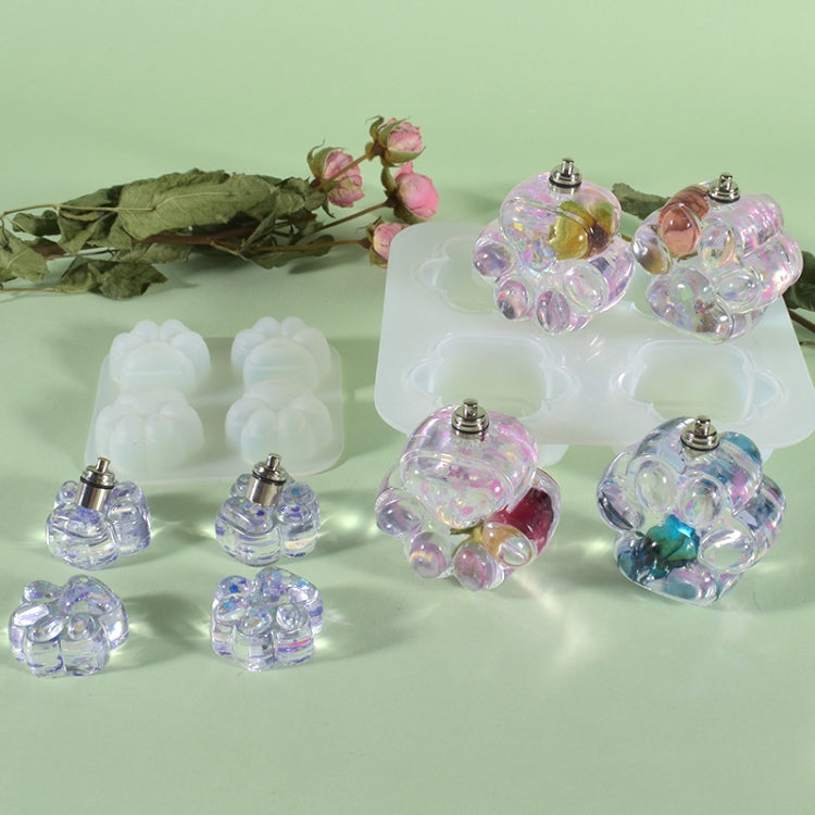 03 Lamp Trough Cat Claw DIY Crystal Epoxy Jewelry Silicone Mold