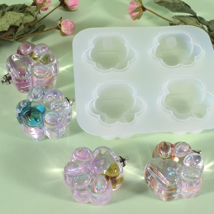 04 Little Cat Claw DIY Crystal Epoxy Jewelry Silicone Mold