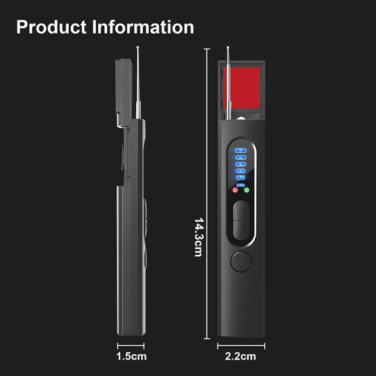 X13 Anti-monitoring Anti-GPS Locator Detector