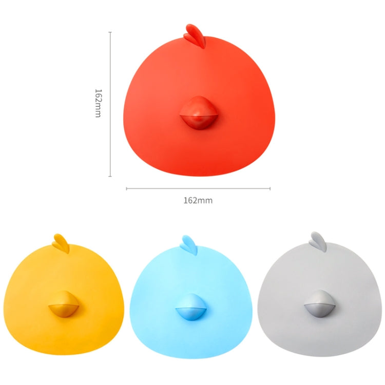 Bird Dilver Discosit Desert Soft TPR Bathroom Sanitary Spacer Smelly Drain Cover(Red)