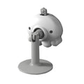 Household Silent Punch-free Door Stopper Bathroom Silicone Rear Suction Door(Elegant gray)