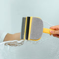 Sanitary Wall Cleaning Brush Bathroom Tile Brush(Yellow)