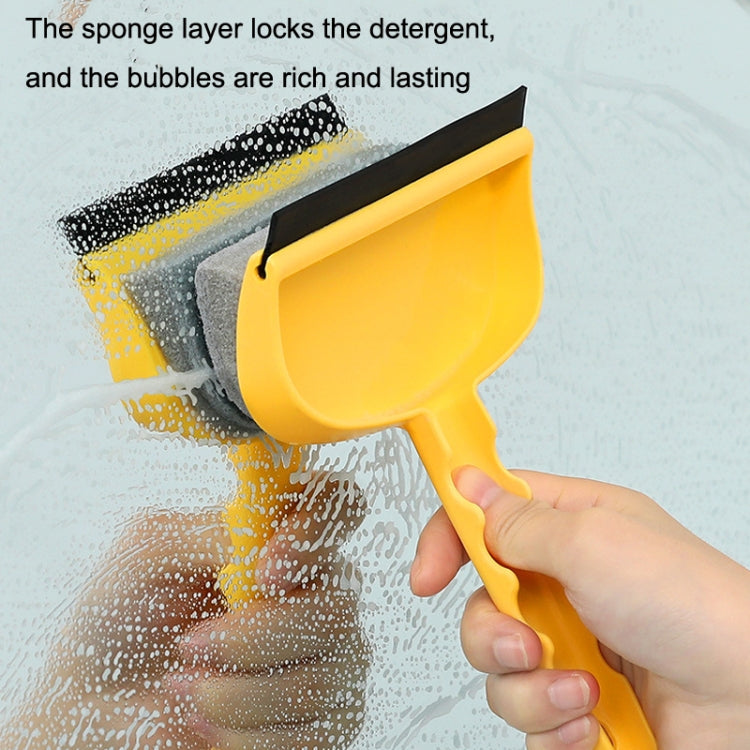 Sanitary Wall Cleaning Brush Bathroom Tile Brush(Yellow)