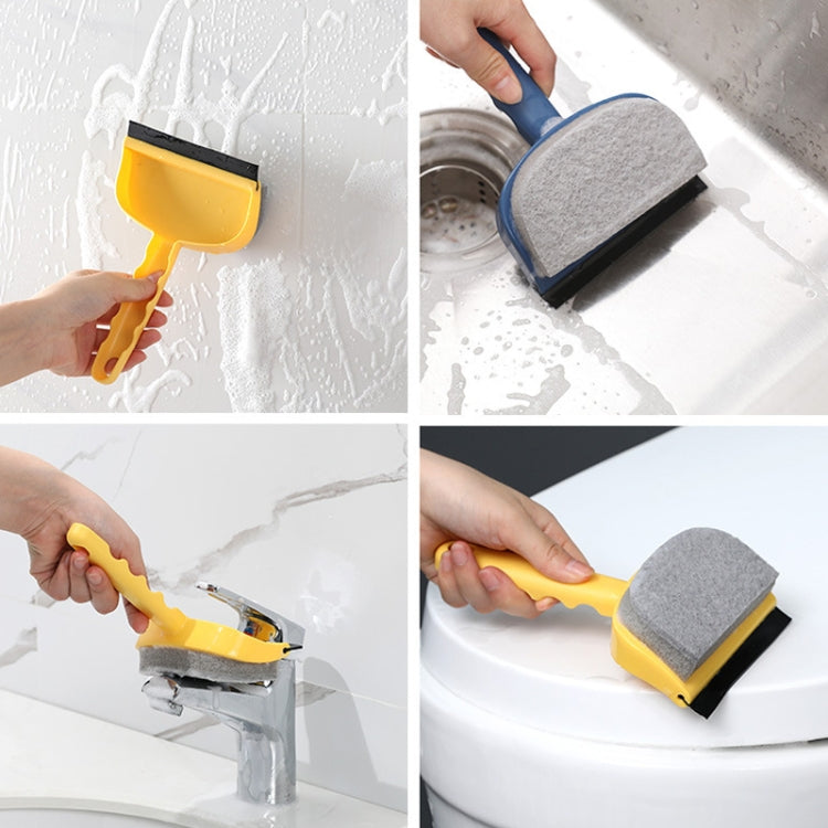 Sanitary Wall Cleaning Brush Bathroom Tile Brush(Yellow)