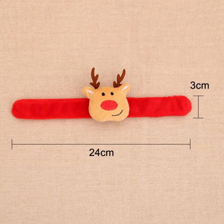 Christmas Children Small Gift Pat Circle Toys Bracelet(Deer)