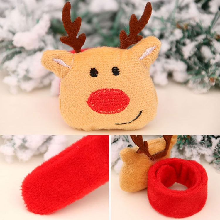 Christmas Children Small Gift Pat Circle Toys Bracelet(Deer)