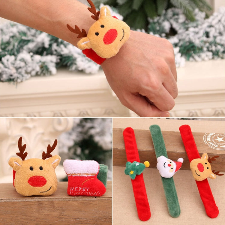 Christmas Children Small Gift Pat Circle Toys Bracelet(Deer)